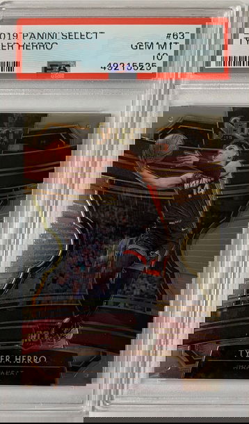 2019 Panini Select Tyler Herro PSA 10 Gem Mint #63
