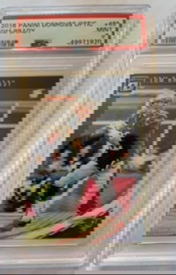 2018 Panini Donruss Optic Tom Brady Psa 9 Mint