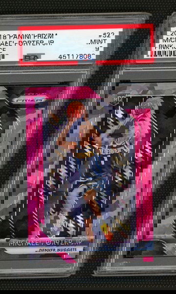 Michael Porter Jr 2018 Panini Pink Ice Prizm Rookie PSA 9