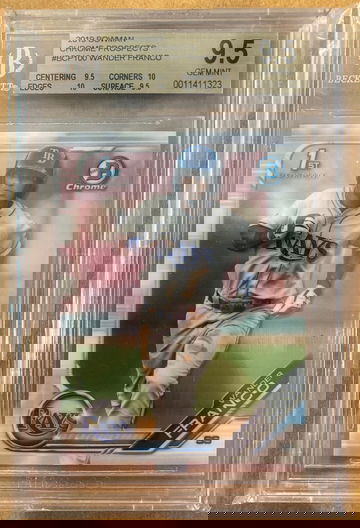 2019 Bowman Chrome Wander Franco BGS 9.5