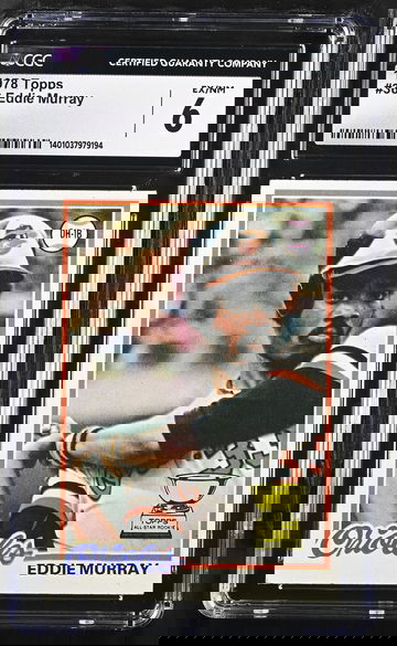 1978 TOPPS EDDIE MURRAY #36 CGC 6 BS.B2.27