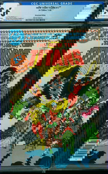 NEW TEEN TITANS #1, CGC 9.6 NM+