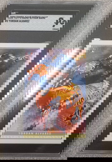 Yordan Alvarez 2020 Topps Game Within the Game SGC 9