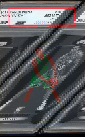 2017 Panini Prizm Jayson Tatum PSA 10