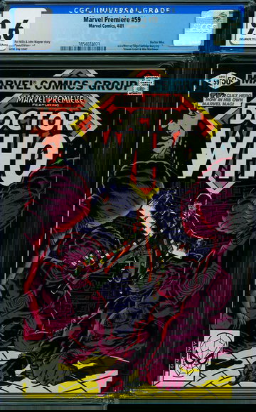 MARVEL PREMIERE #59, CGC 9.6 NM+