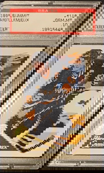 1995 Summit #118 Mario Lemieux PSA 10 Gem-Mint POP 8!!!