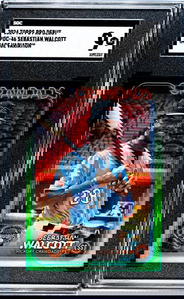 2024 Topps Pro Debut Image Variation Sebastian Walcott #PDC-46 SGC 9