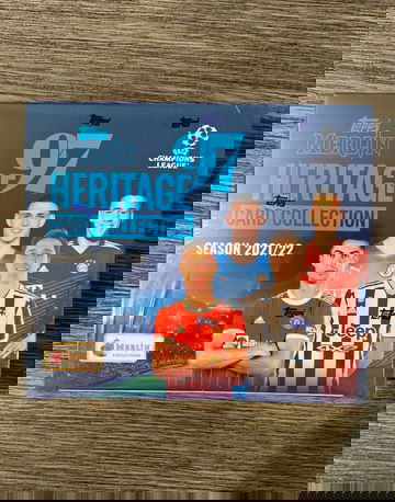 2021-22 Topps Merlin 97 Heritage UEFA Champions League Hobby Box