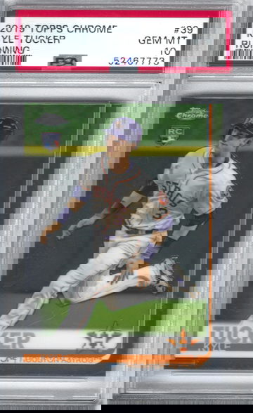 2019 Topps Chrome Kyle Tucker Running PSA 10 Gem Mint