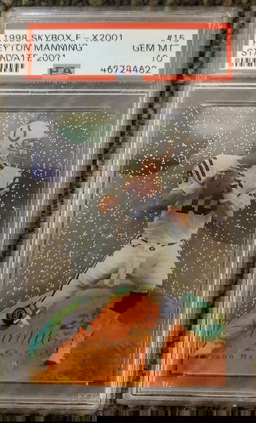 1998 Skybox Stardate Peyton Manning PSA 10 Gem-mint POP 131 