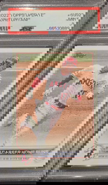 2022 Topps Update Shohei Ohtani PSA 9