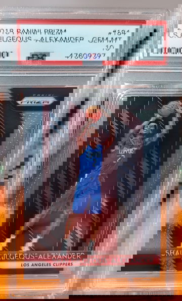 2018-19 Prizm Shai Gilgeous Alexander RC PSA 10