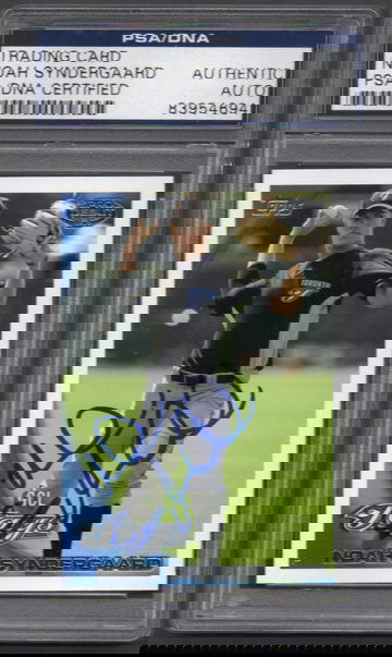 Noah Syndergaard Signed Autographed 2010 Pro Debut #331 RC PSA DNA COA RC