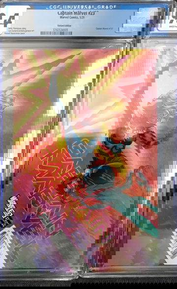 Captain Marvel #23 Dauterman Variant 9.4 CGC