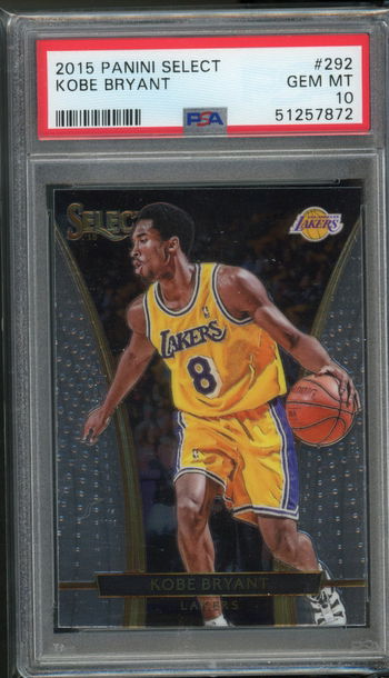 2015 Select Courtside Kobe Bryant PSA 10 
