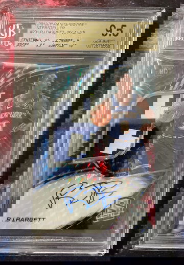 2019-20 Panini Spectra Interstellar #201 RJ BARRET JSY AUTO