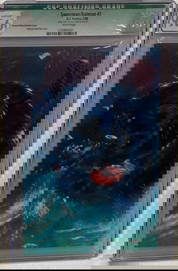 Superman/Batman #7 French Variant - Dell'Otto