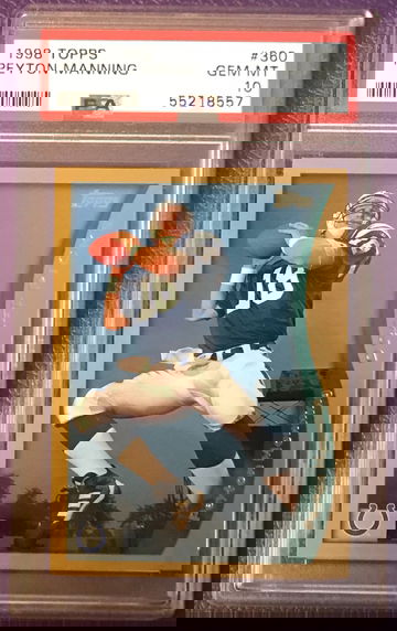 1998 Topps Peyton Manning #360 PSA 10