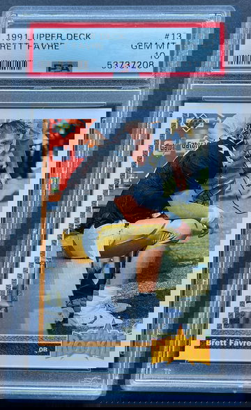 1991 Upper Deck Brett Favre RC #13 PSA 10