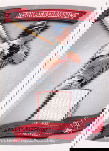 2010 Topps Grady Sizemore #PPR-GS Relic