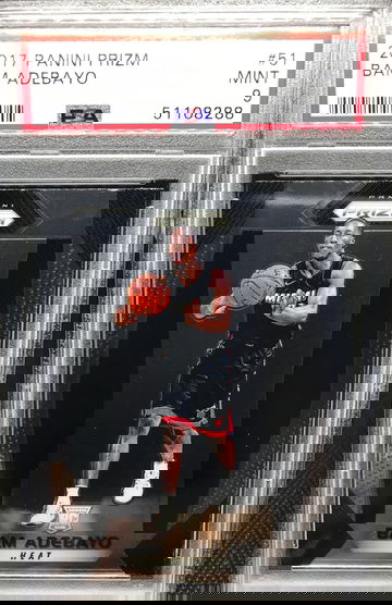 2017 Panini Prizm Bam Adebayo PSA 9