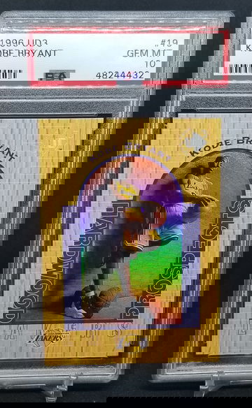 Kobe Bryant 1996 UD3 rookie psa 10 