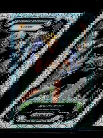 2024 Panini Prizm #187 Brady Cook Rated Prospect Rookie /25