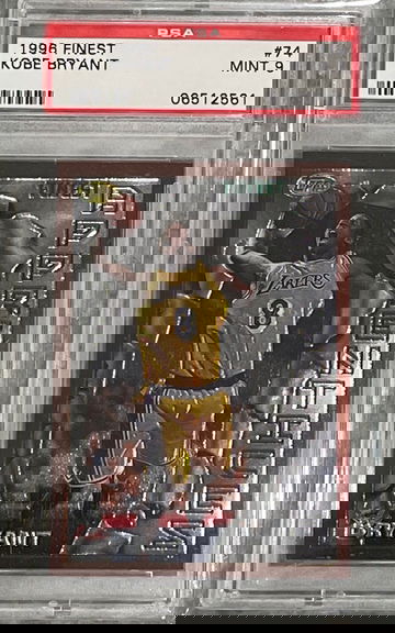 1996 Kobe Bryant Finest #74