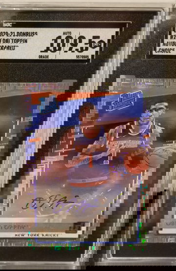 Obi Toppin Donruss Choice Mojo Rated Rookie Auto RC SGC 9.5/10
