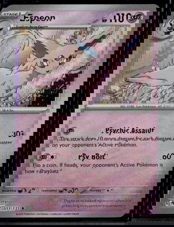 2005 Nintendo Pokémon 033/131 Espeon