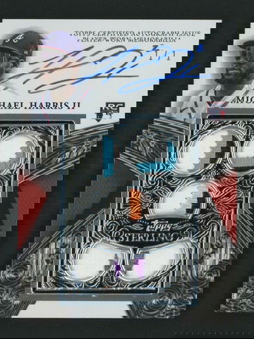 2023 Topps Sterling Sterling Debuts Michael Harris II #SBDB-MH2 RC RPA 1/1