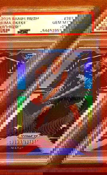 2019 Prizm Silver Chuma Okeke PSA 10