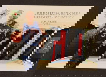 2005 Upper Deck Ultimate Collection Jason Kidd Premium Patches /50 Patch