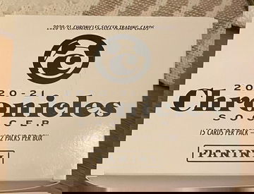 2021 Panini Chronicles Soccer CELLO Box (12 pks) NEW