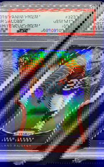 2019 Prizm Josh Jacobs - Red White Blue - PSA 10