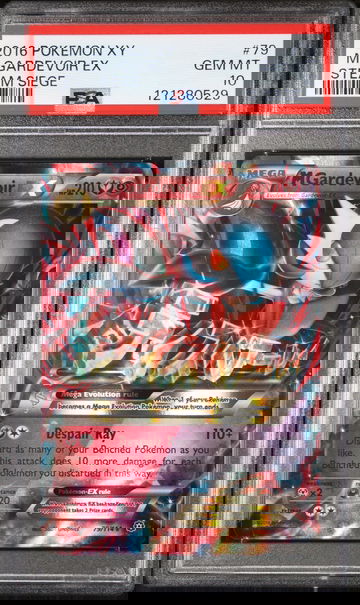 2016 Pokemon XY Steam Siege M Gardevoir EX #79 PSA 10