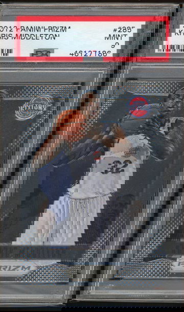 2012 Panini Prizm Khris Middleton PSA 9