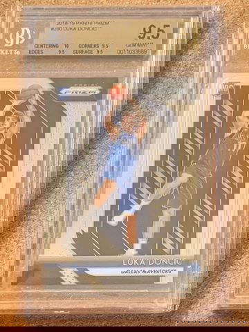Luka Doncic BGS 9.5+ True Gem Plus
