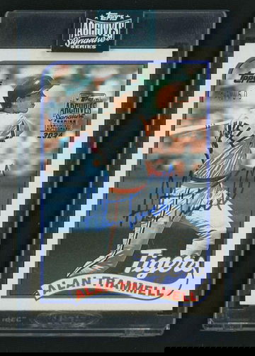 2024 Topps Archives Signature Series Alan Trammell #770 Auto /50