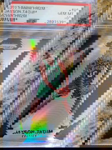 2017 Jayson Tatum Panini Prizm Silver