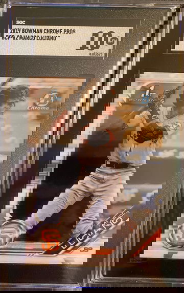 2019 Bowman Chrome Marco Luciano SGC 10