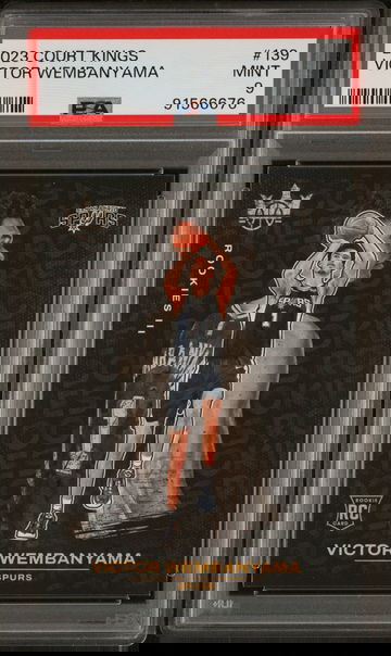 2023 COURT KINGS VICTOR WEMBANYAMA ROOKIE PSA 9