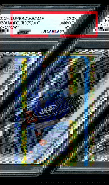 2019 Topps Chrome Fernando Tatis Jr. Xfractor PSA 9