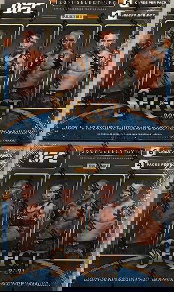 2X 2021 RANINI SELECT UFC HOBBY H2 BOX - SUPPORT A LOCAL CARD SHOP!