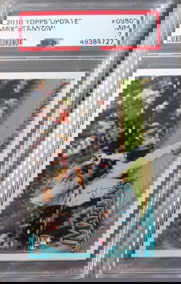 Giancarlo Mike Stanton RC 2010 Topps Update PSA 7