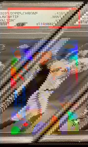 2020 Topps Chrome Bo Bichette #150 Refractor PSA 9