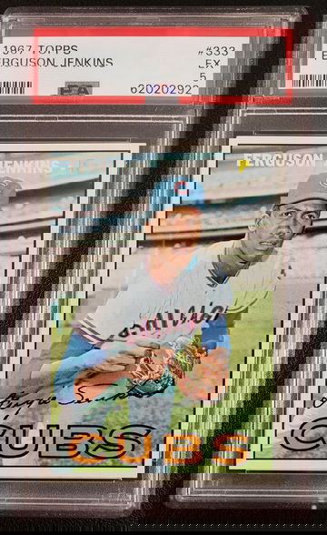 Ferguson Jenkins PSA 5 Topps 1967