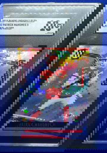 2019 Panini Unparalleled Patrick Mahomes #82 Astral 44/200