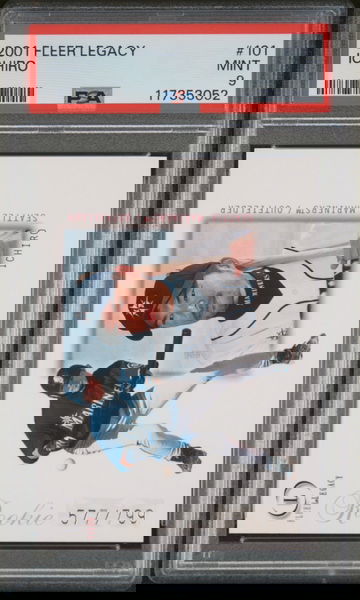 2001 Fleer Legacy Ichiro Suzuki PSA 9