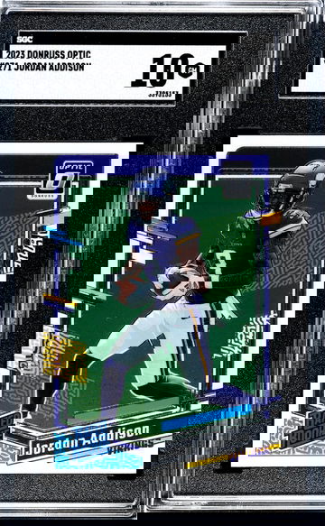 2023 Donruss Optic #271 Jordan Addison SGC 10